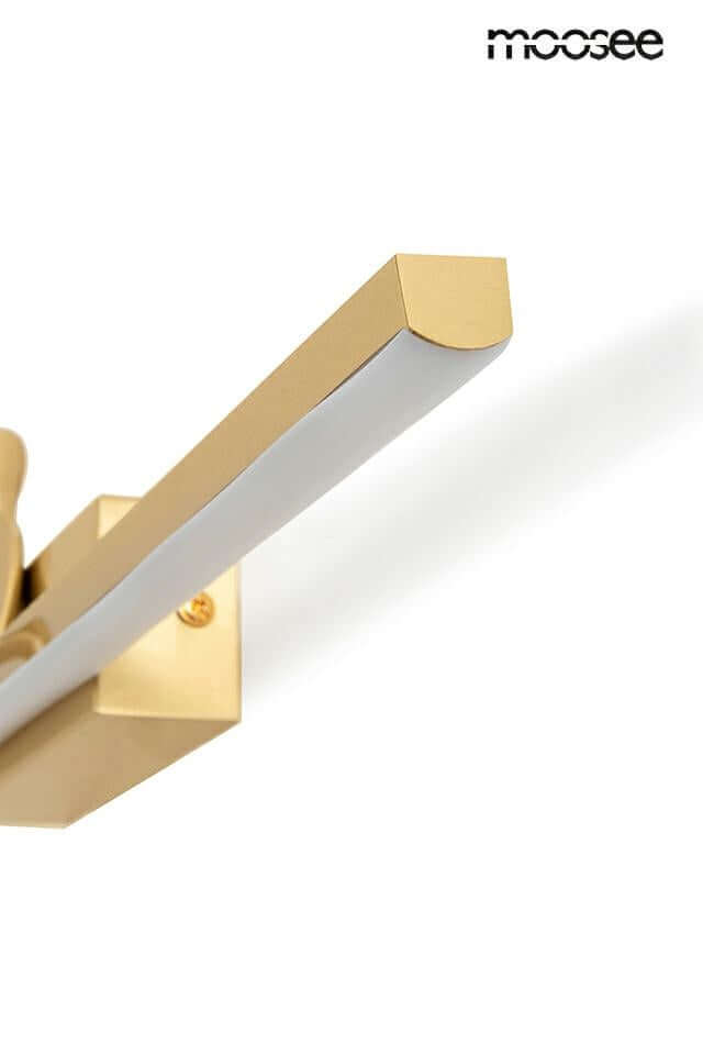 Nástenná lampa pre chlapca zlatá