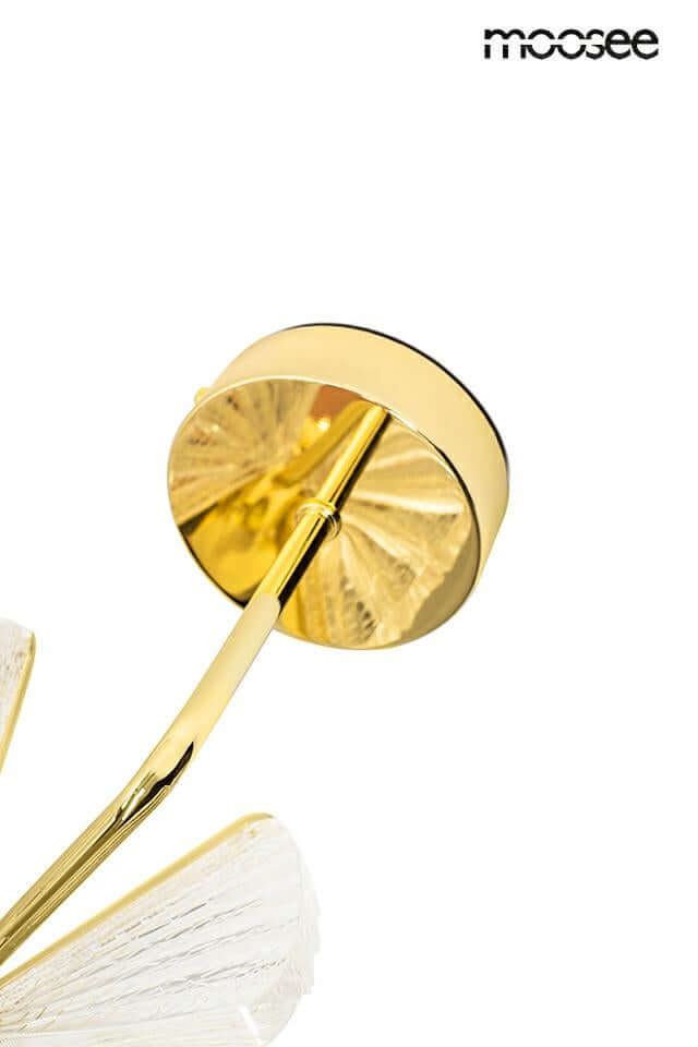 Nástenná lampa Butterfly S zlatá