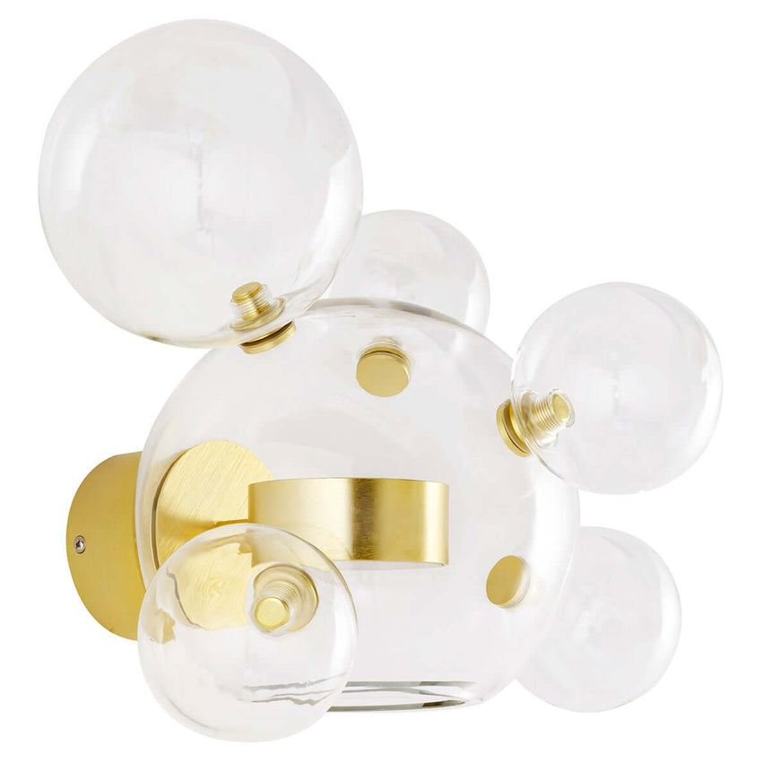 Nástenná lampa Capri Wall 6 zlatá