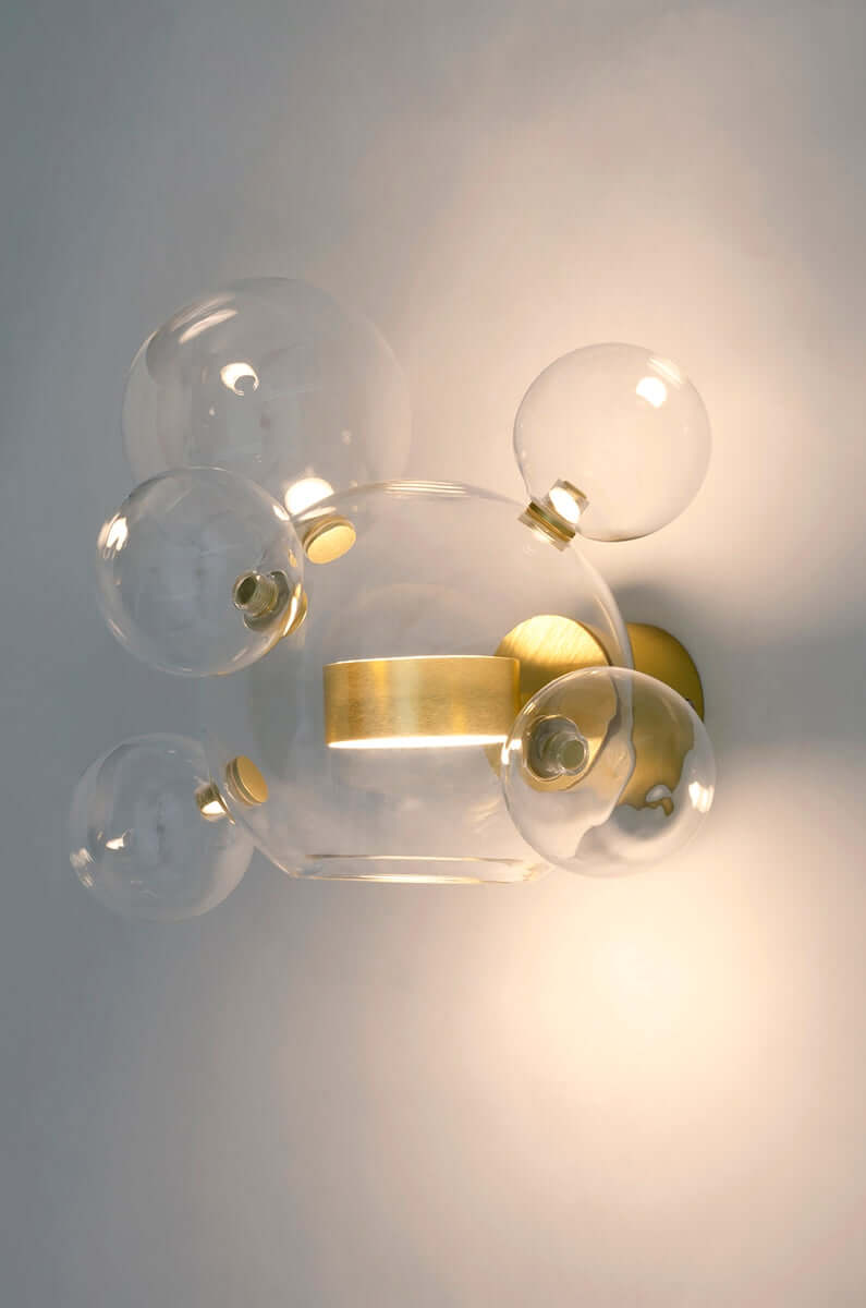 Nástenná lampa Capri Wall 6 zlatá