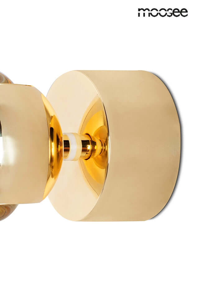 Nástenná lampa Eos zlatá