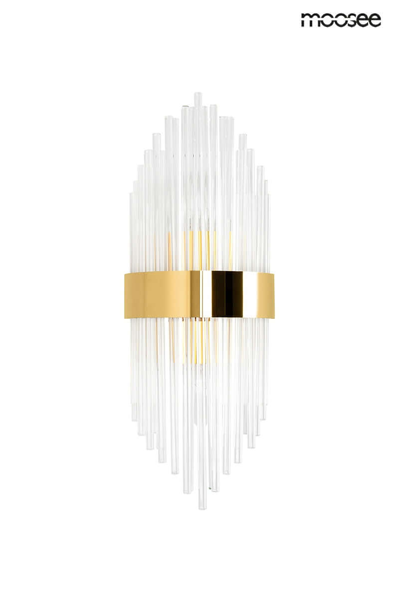 Nástenná lampa Florens S zlatá