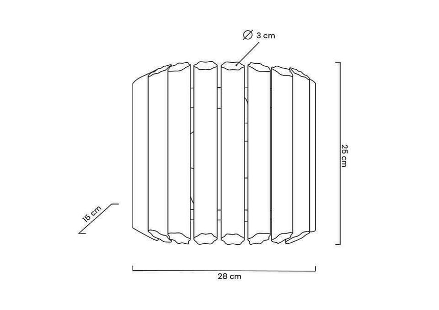 3. Nástenná lampa Palace zlatá