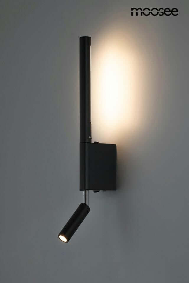 Nástenná lampa Periscope čierna