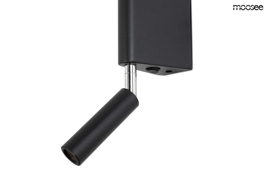 Nástenná lampa Periscope čierna