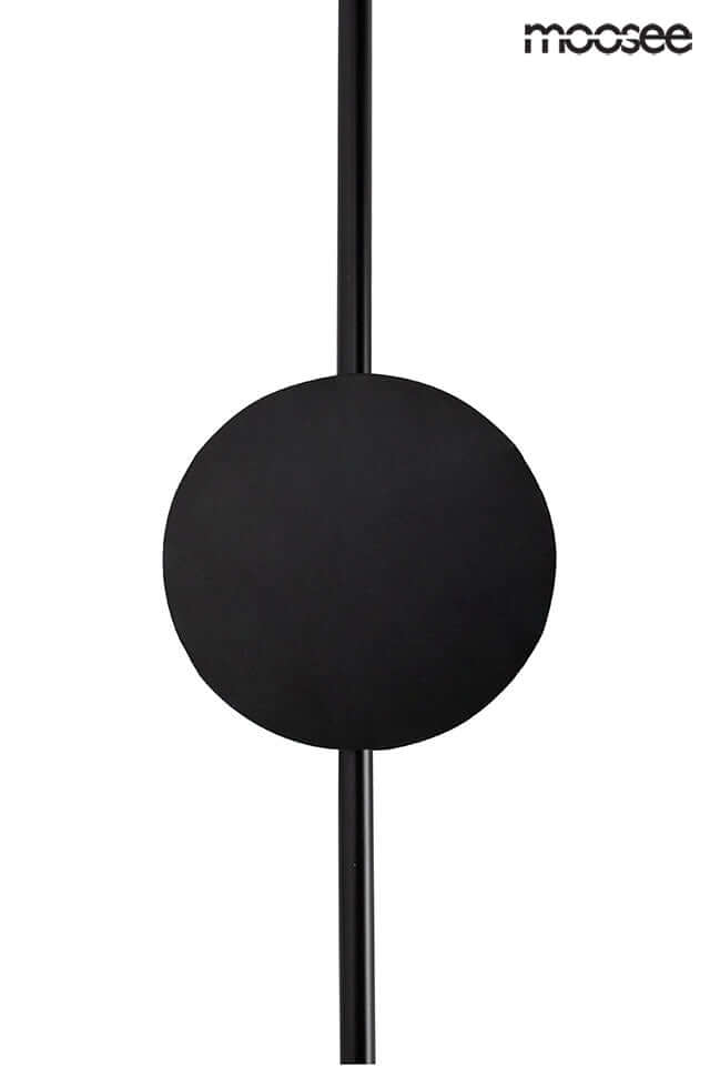 64. Nástenná lampa Shadow 2 Close čierna