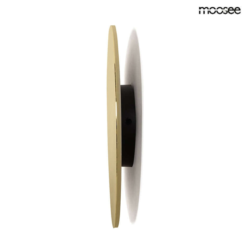 Nástenná lampa Shadow Sun 30 zlatá