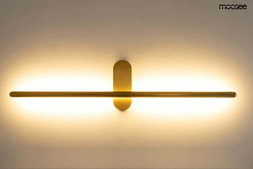 19. Nástenná lampa Tobia zlatá