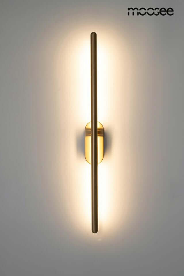 19. Nástenná lampa Tobia zlatá