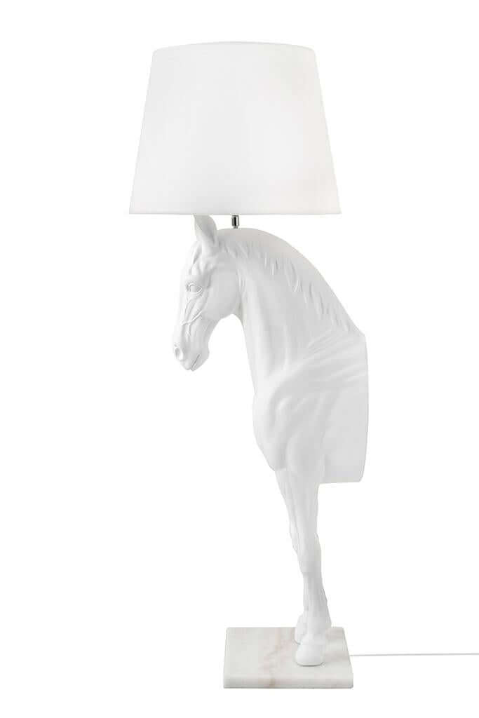 Stojacia lampa GOAT Horse Stand S biela – sklolaminát