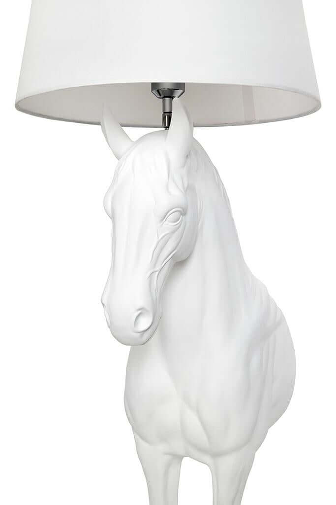 Stojacia lampa GOAT Horse Stand S biela – sklolaminát