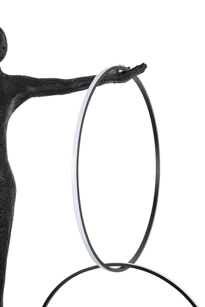 Stojacia lampa Human Circulo – sklolaminát