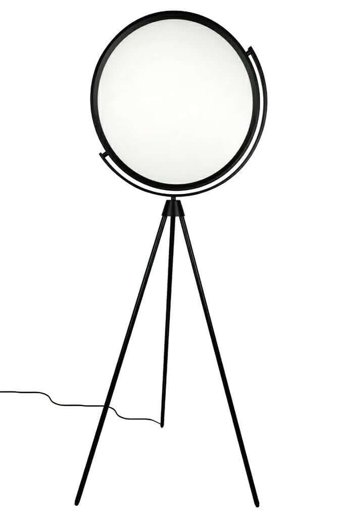 Stojacia lampa Moon Floor – kovová, akrylová