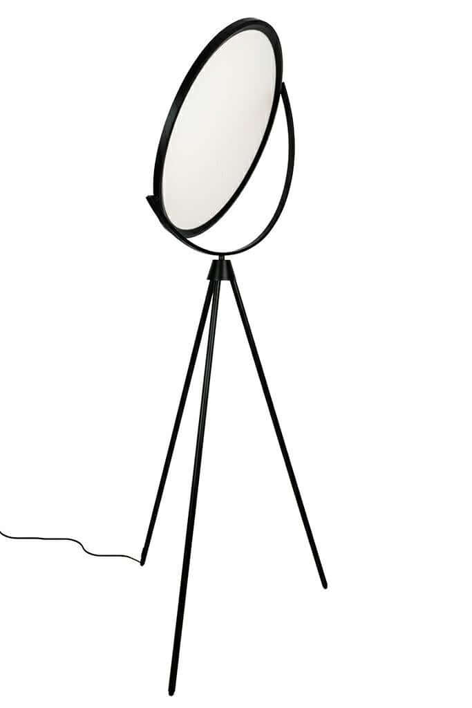 Stojacia lampa Moon Floor – kovová, akrylová