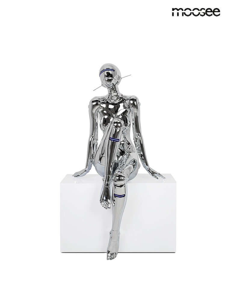 Socha / stojaca lampa Cyber Woman