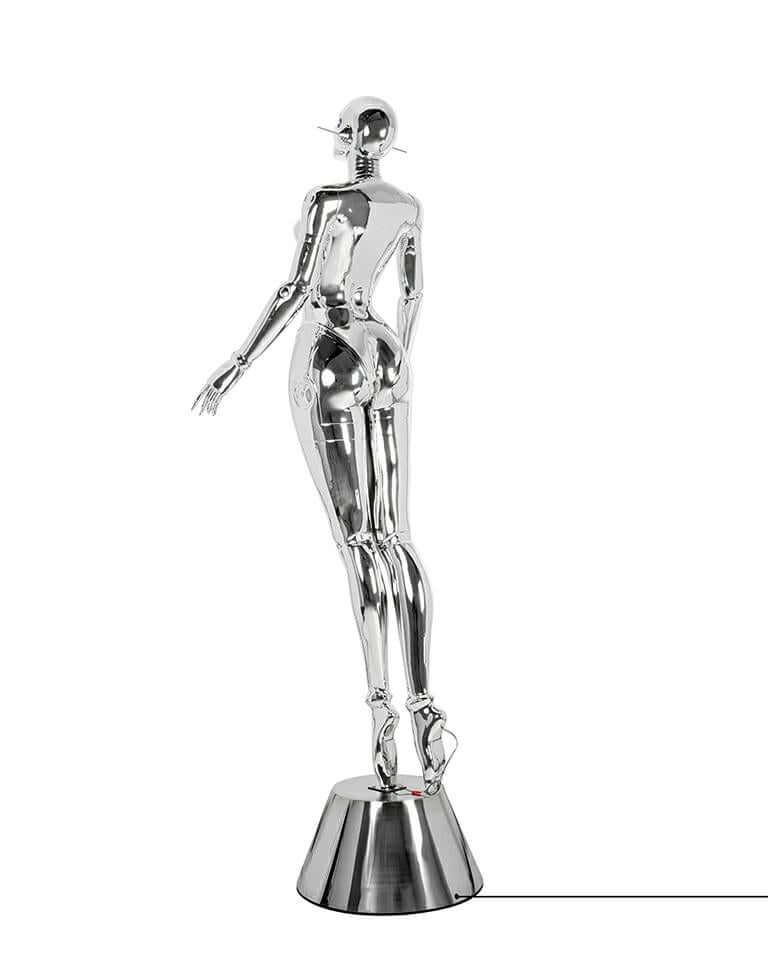 Stojan Cyber Woman – stojaca lampa / socha