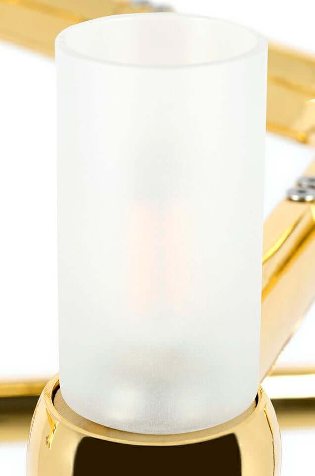 Závesná lampa Atomic zlatá