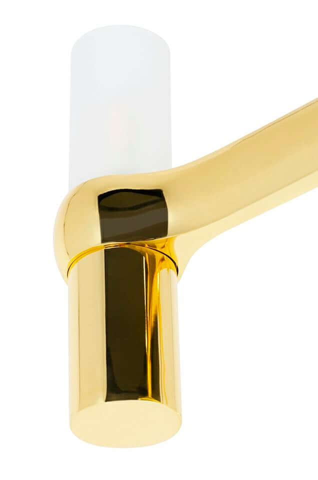 Závesná lampa Atomic zlatá