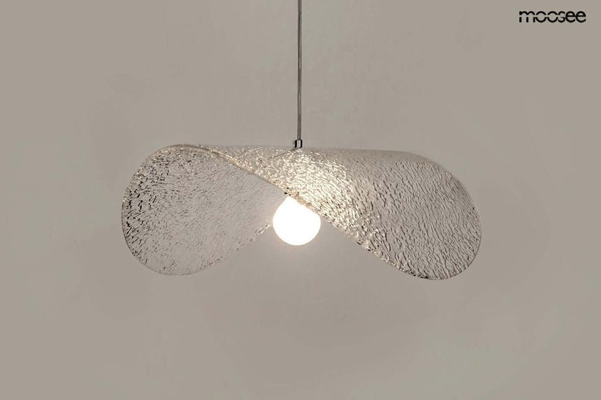 Závesná lampa Capello Fi 60 priehľadná