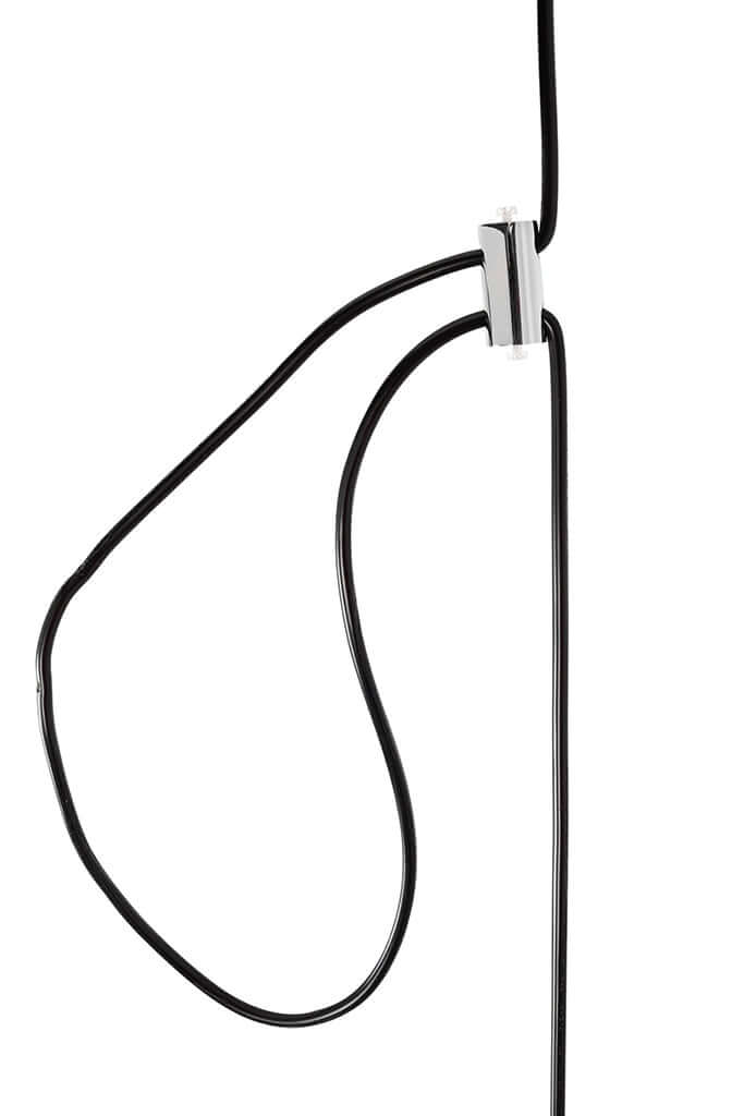 Závesná lampa Rota 360, chrómovo-strieborná