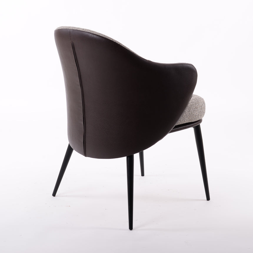 Jedálenská stolička Maryam - voliteľné čalúnenie/morenie