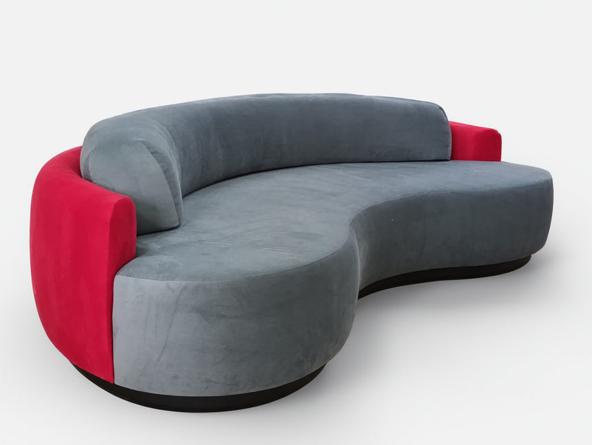 Vlnová pohovka vo výbere farieb