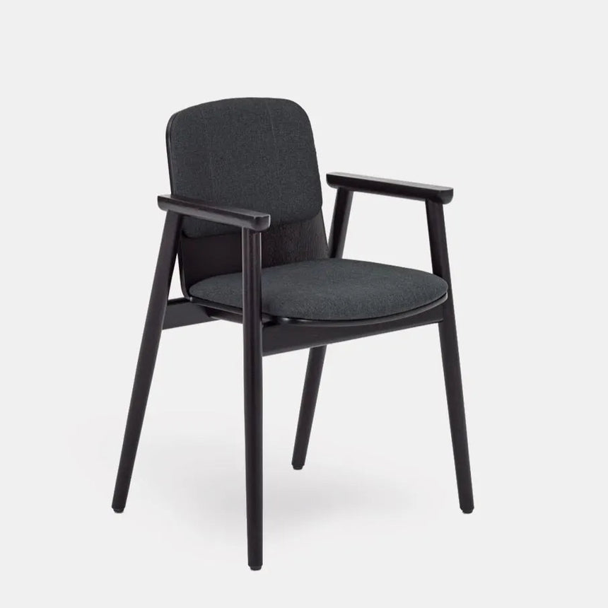 Čalúnená stolička II., stránkovaná podpera B-4395.