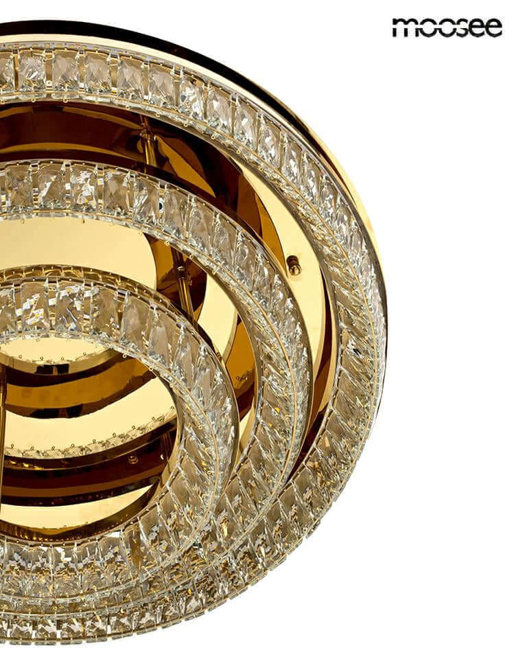 Stropná lampa Savoy 3 zlatá