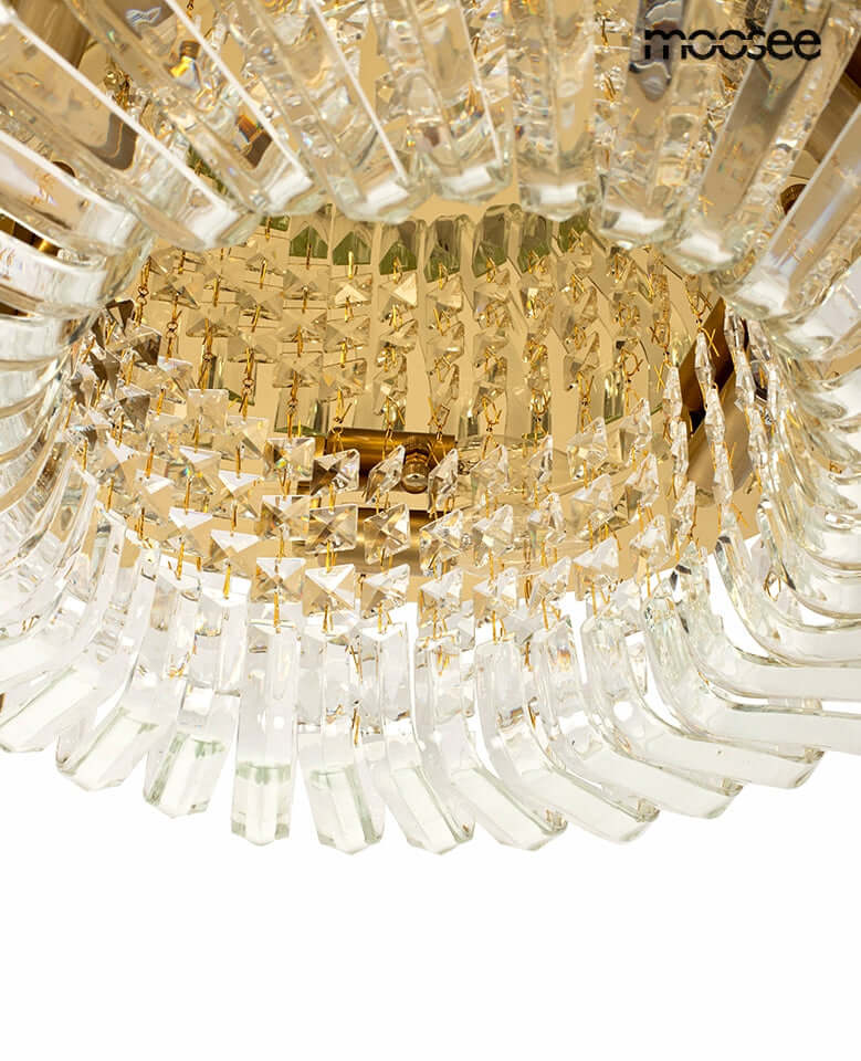 Stropná lampa Baluna 80 zlatá