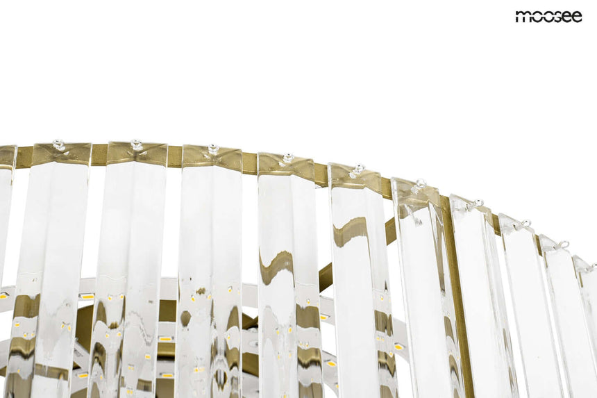 Stropná lampa Crown 50 zlatá