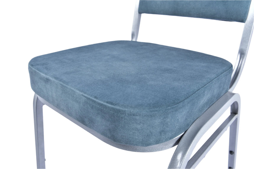 Prémiová konferenčná stolička David – odolná voči škvrnám, so smaragdovým čalúnením