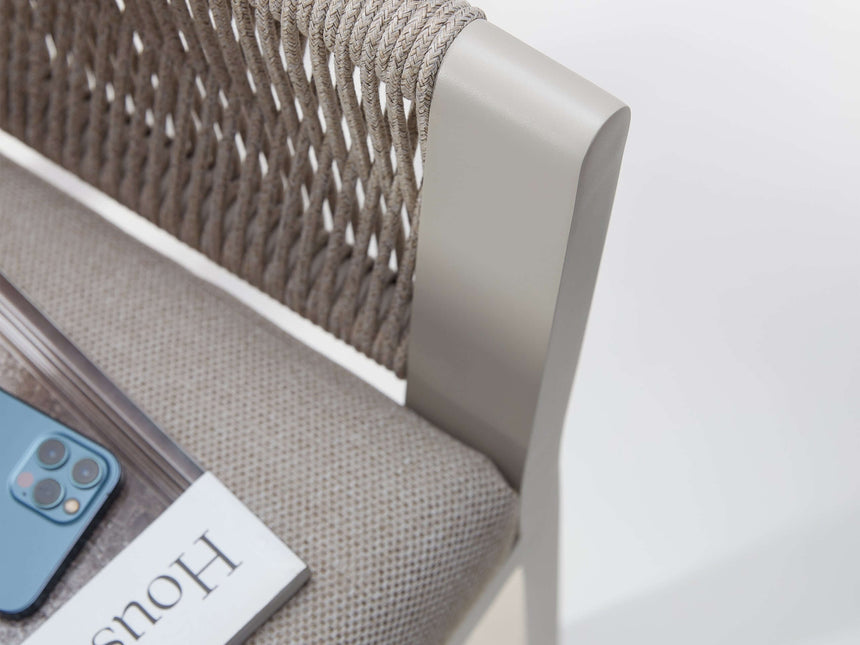 5-miestna záhradná sedacia súprava Higold Borromeo, farba taupe