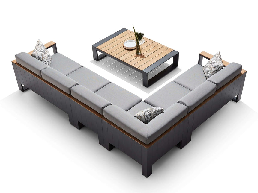 5-miestna záhradná rohová sedacia súprava Higold Cambusa