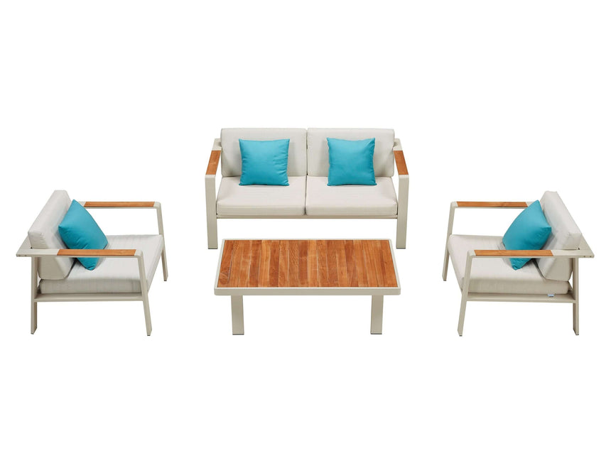 Higold Nofi - 4-miestna záhradná pohovka, béžová