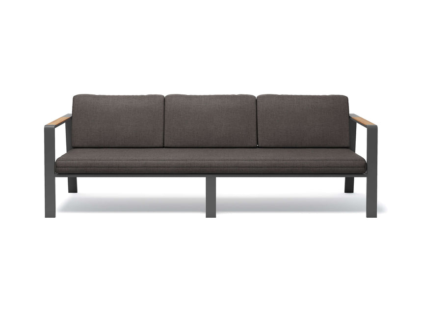 Higold Nofi - 5-miestna záhradná pohovka, čierna