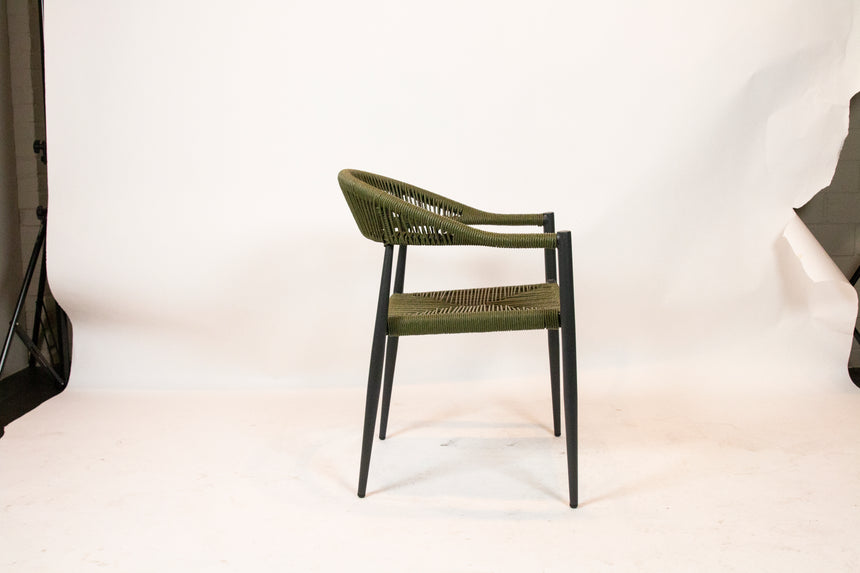 Záhradná stolička Jonah, zelená