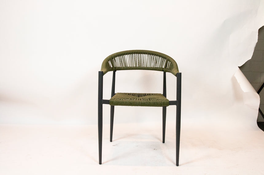 Záhradná stolička Jonah, zelená