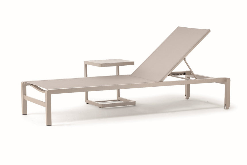 Záhradné ležadlo Grattoni 927, taupe