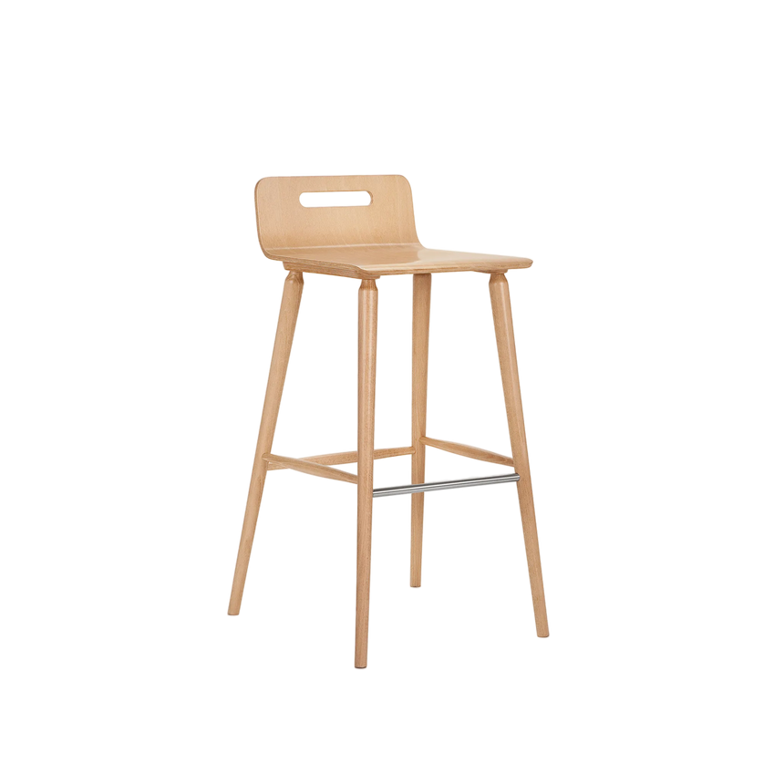 Paged Xstool H-2090 bárszék fogónyilásos háttámlával, 75 cm