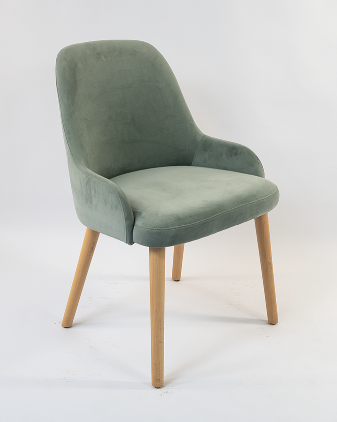 Jedálenská stolička Dona I - s voliteľným čalúnením