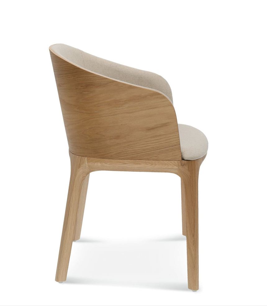 Drevená reštauračná stolička Arch A-1801