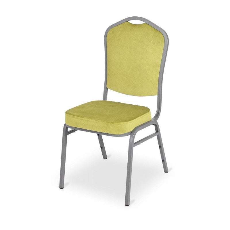 Maestro M01S bankettszék szemből, 20×20 mm-es acélvázzal