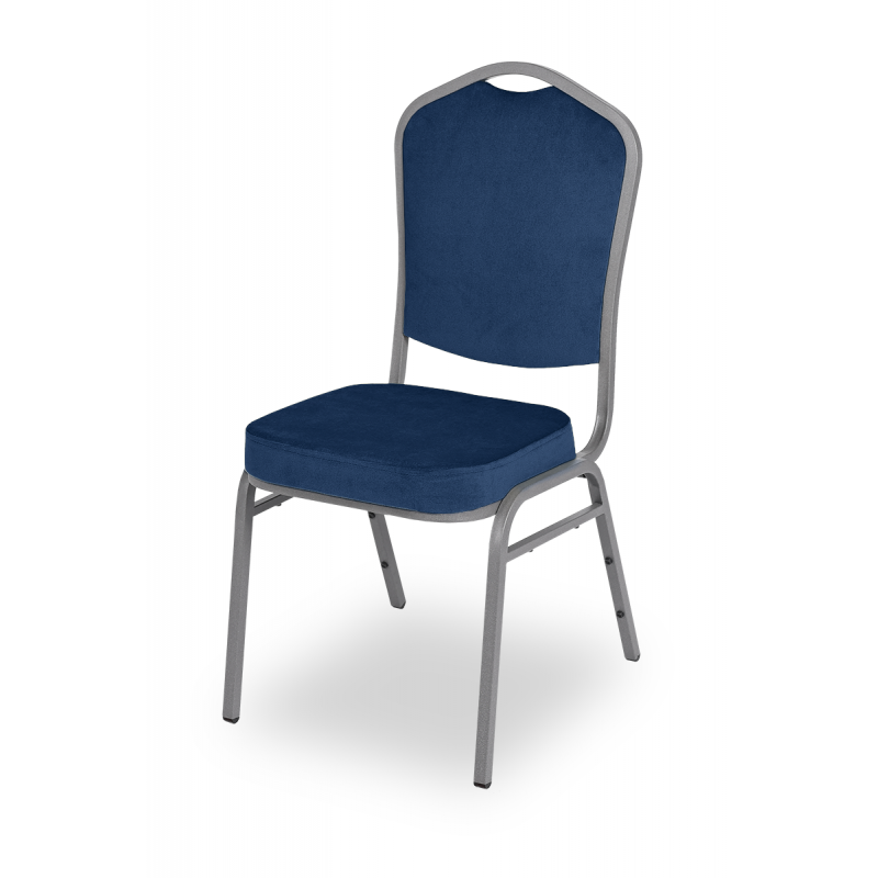 Maestro M01S bankettszék 25×25 mm acélvázzal, kárpitozott háttámlával