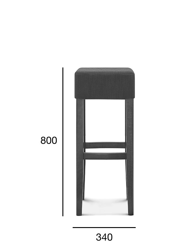 Fameg Square BST-0515/1 bárszék bárpult mellett, vendéglátó térben