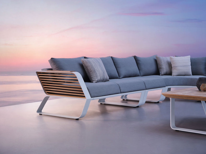 Záhradná pohovka Higold Wing pre 6 osôb - Jachta s lepidlom