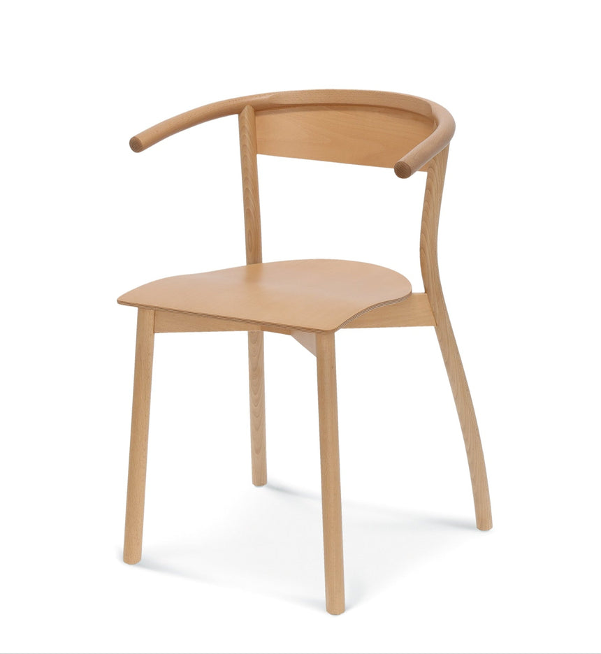 Drevená reštauračná stolička Fala B-1906