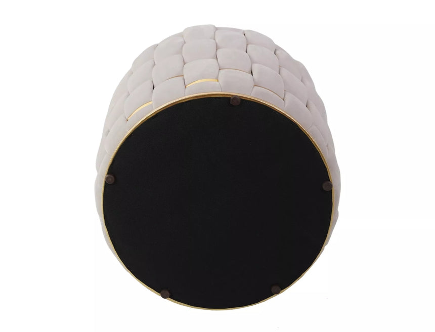 Zamatový puf Tiara I