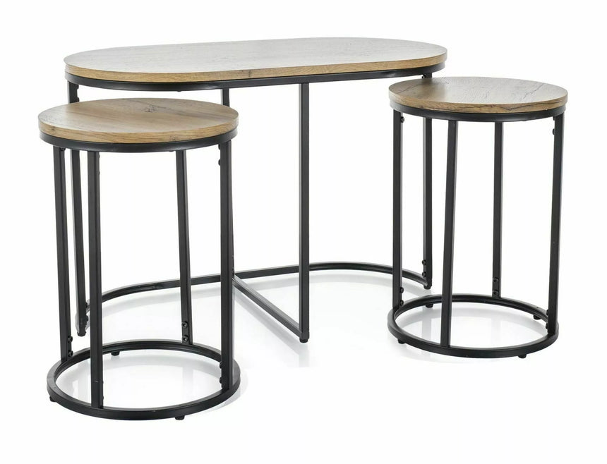 Súprava konferenčných stolíkov Twix I.