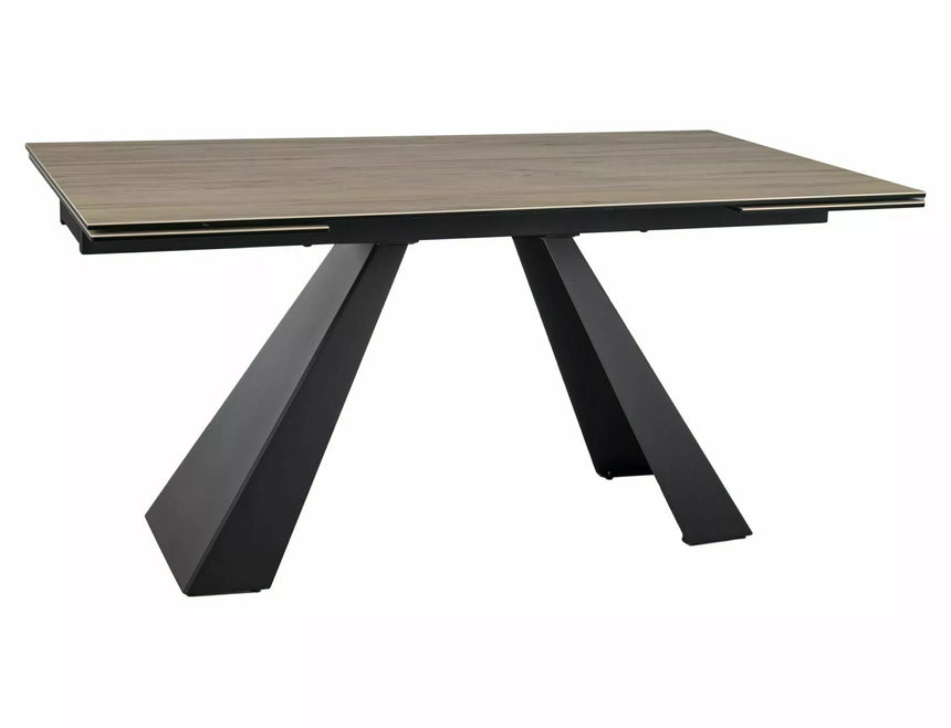 Keramický jedálenský stôl Salvadore Sabbia