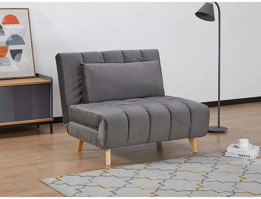 Zamatové kreslo Billy II.